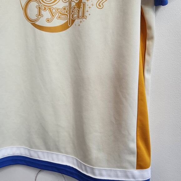 Women's Blouse - Cream and Orange - Picture 6 of 6